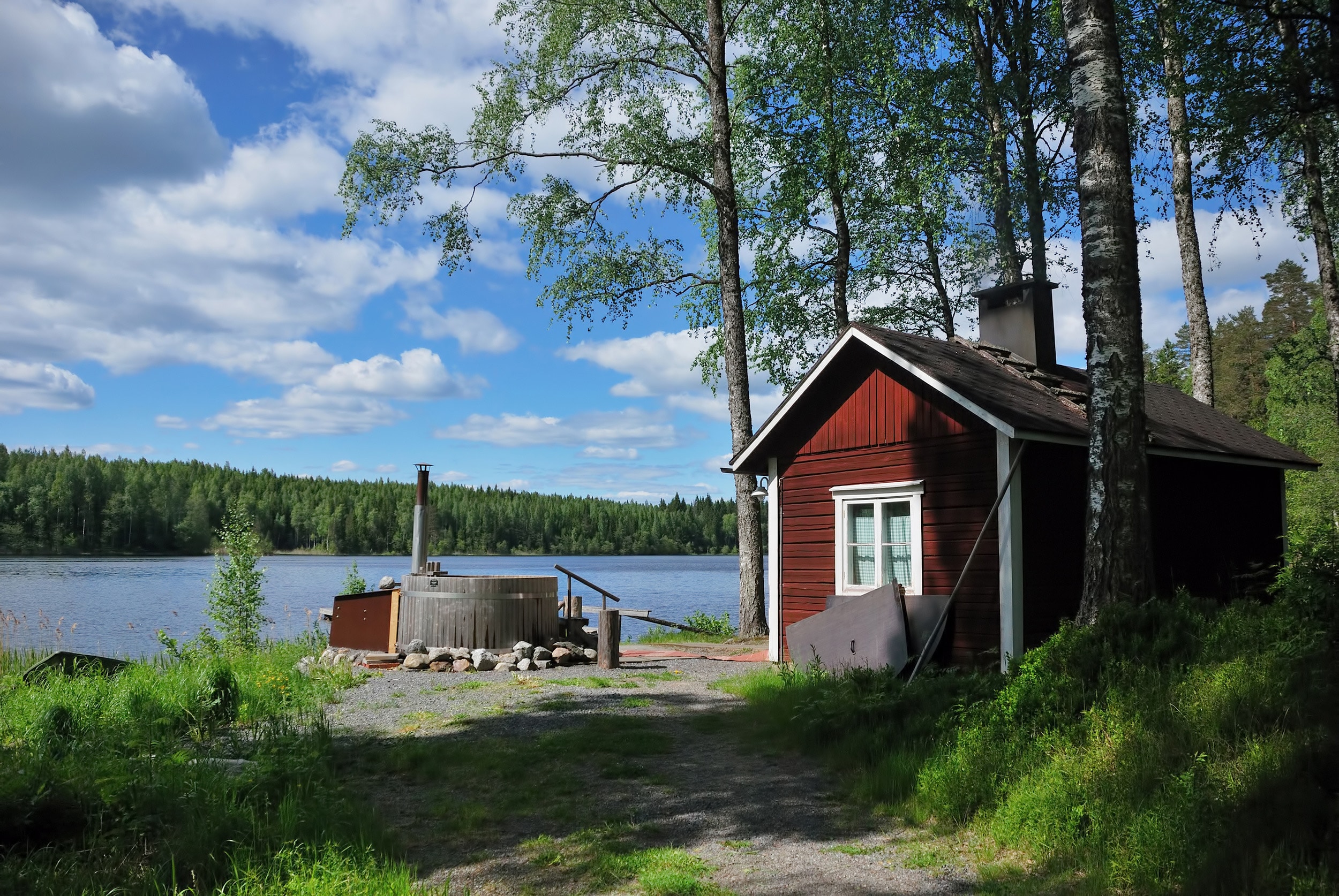 Palju mökillä